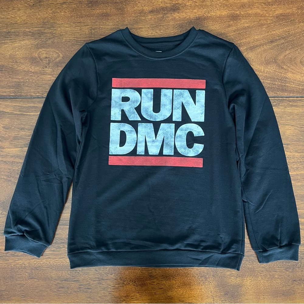 NEW RUN-DMC Pullover Sweatshirt - Boys Size 16